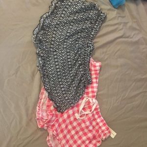 Two pairs shorts.